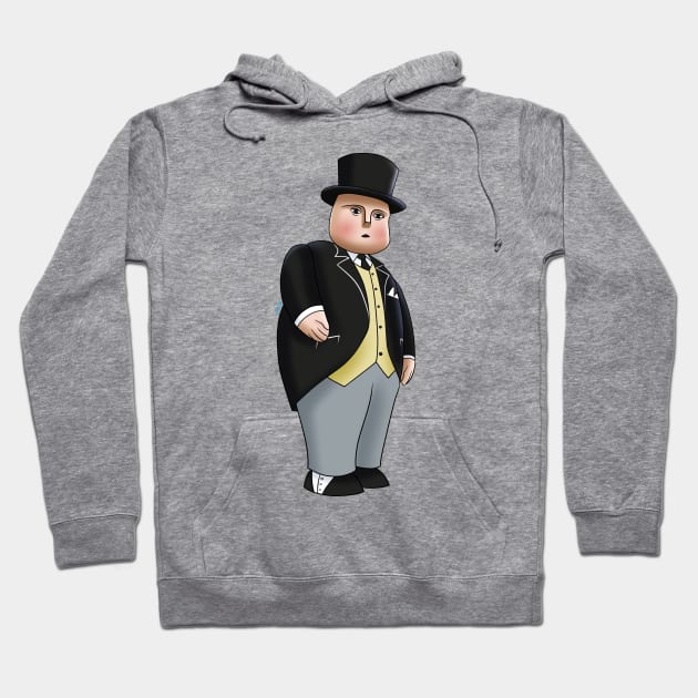 The Fat Controller Hoodie by corzamoon